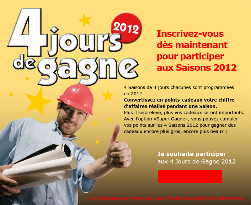 4 jours de gagne