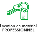 Location de matériel professionnel