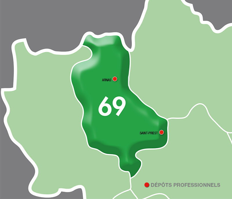 Dépôts PRO Rhône