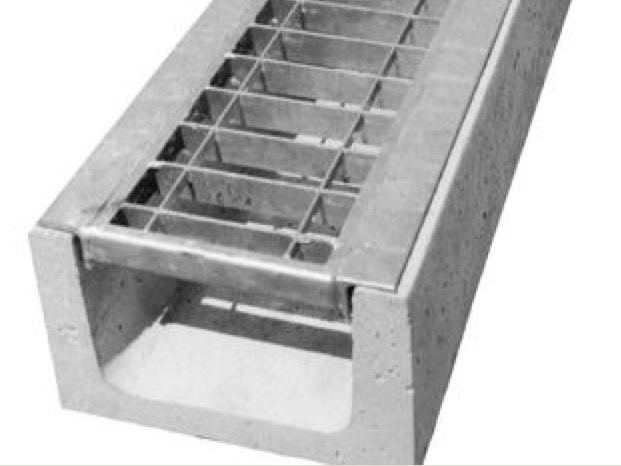 Caniveau Beton Grille Caillebottis Lib