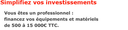 investissement