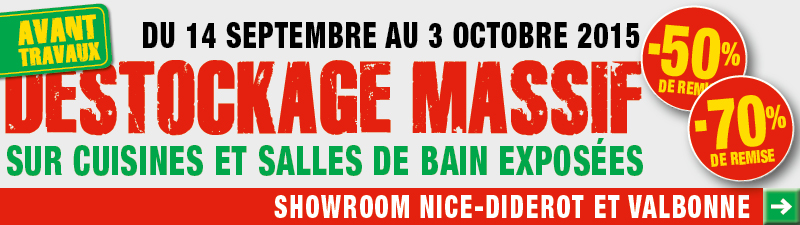 Destockage Diderot Valbonne
