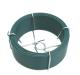 Fil d'attache plastifi vert