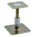 Pied de poteau rglable PPR