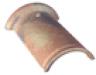 Tuile Abeille fatire artier demi ronde