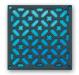Grille fonte carre