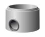 Regard bton circulaire cunette prforme D1000 STRADAL