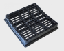 Grille concave avec cadre norme Handicaps D400 PIL
