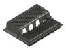 Grille avaloir profil T grande ouverture D400