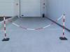 Kit Poteau + chaine plastique D8