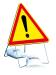 Panneau attention danger AK14