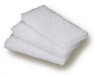 Lot 3 tampons abrasifs blanc