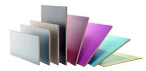 Melamine couleur 8 mm