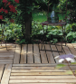 Dalle jardin pica rainure