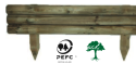 Bordure fixe horizontale