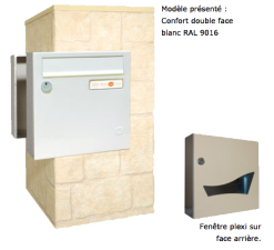 Boite lettre Confort face arrire