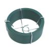Fil d'attache plastifi vert