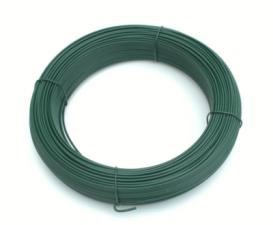 fil de tension plastifi vert