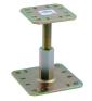 Pied de poteau rglable PPR