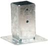 Pied de poteau jardin type PPJBT