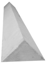 Chanlatte triangulaire charpente traite