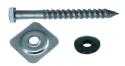 Tirefond bourrer 8x120mm complet 