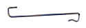 Crochet fixation tuile ronde