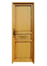 BLOC PORTE EXOTIQUE CLAIR AVEC DECOR 
