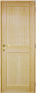 Bloc porte ERABLE 2 panneaux rainurs