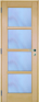 Bloc porte ERABLE vitr 4 carreaux