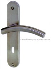 Ensemble Orlean zamak chrom