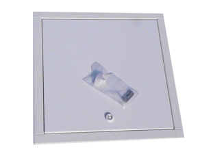 Trappe laque blanc 