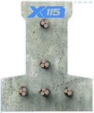 Poutrelle X115 KP1