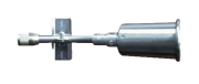 Godet inox D50mm HT 200mm