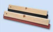 52044 [*** Raclette carreleur monture bois 1lame caoutchouc rouge ou noire ***]