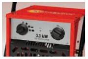 Thermostat dambiance, slecteur de fonctions et rarmement de scurit de surchauffe accessibles sans dmontage