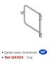 Echafaudage Aeris 45 garde corps extrmit 0,80m