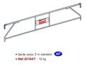 Echafaudage Aeris 45 garde corps standard 3,00m