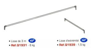 Echafaudage Aeris 45 lisse de scurit