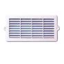Grille menuiserie  encastrer