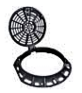 Grille Magnum ronde D850 D400