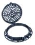 Grille PAMREX Scurit cadre carr