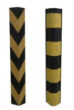 Protection caoutchouc angle vertical