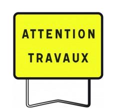 PANNEAU ATTENTION TRAVAUX KC1