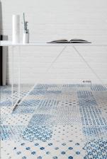 Delft - Modern vintage Blanc Bleu