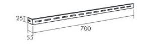Equerre fixation Murale/Ecarteur