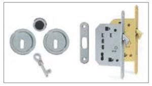 Kit serrure avec cl