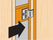 Pose crochet lambris