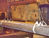 Utilisation elingue de levage 90mm 2 boucles