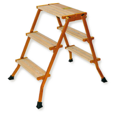 Marchepied pliant 2 marches sapin 80cm